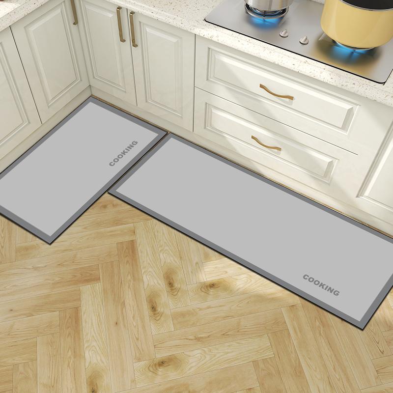 

Противоскользящий кухонный коврик Ins Простой и изысканный диатомитовый суперабсорбирующий коврик Кухонные коврики Входной коврик для ванной комнаты 40x60cm