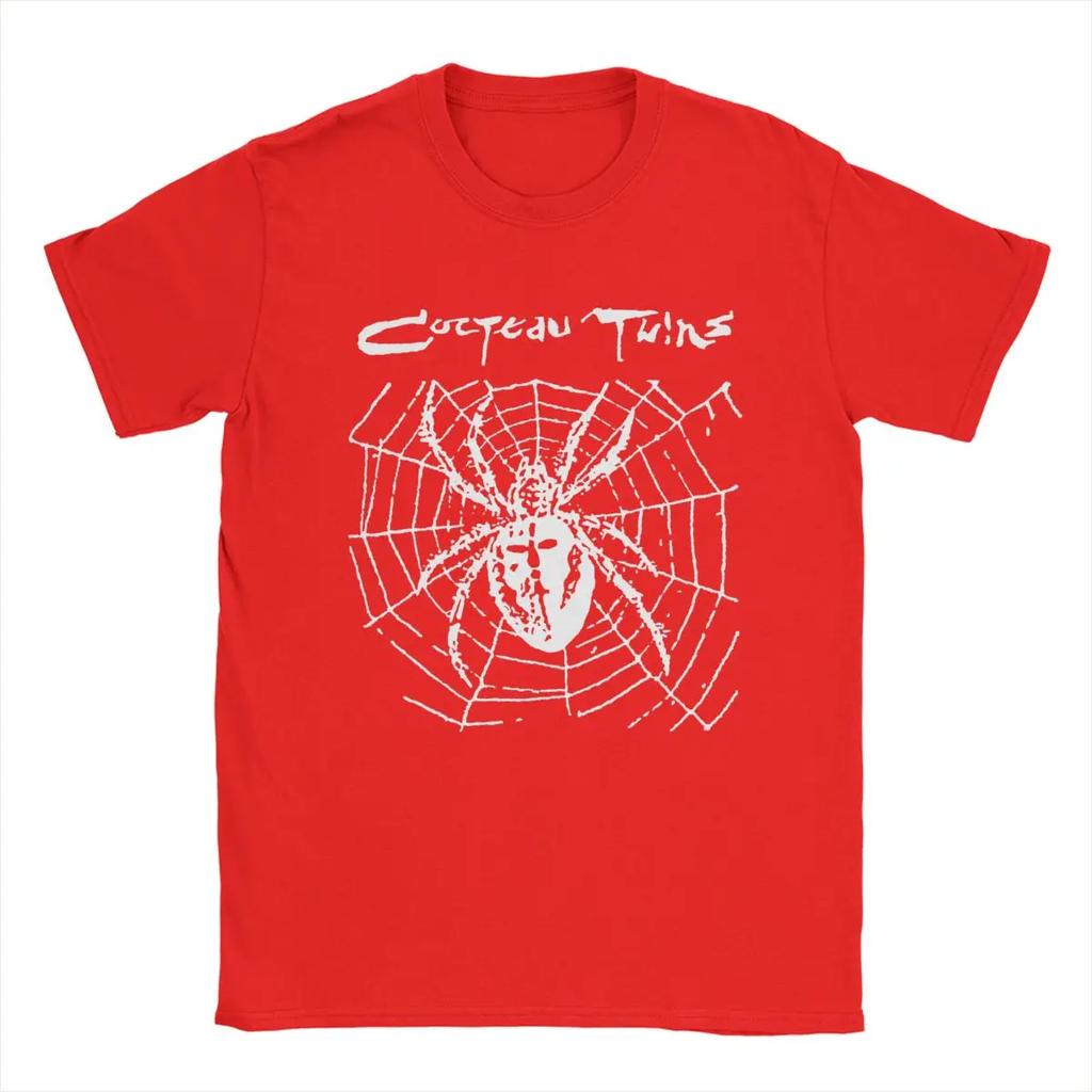 Casual Cocteau Twins T-Shirts Men O Neck Cotton T Shirt Short Sleeve Tees 4XL 5XL Clothing