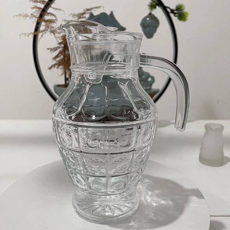 Lyxigt Kristall Vinrött Vinglas & Karaff Set