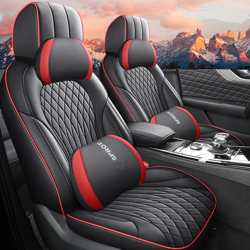 Custom All-Season Seat Cushion for Hongqi HS5 - Full Surround, Five-Seater Interior Cover