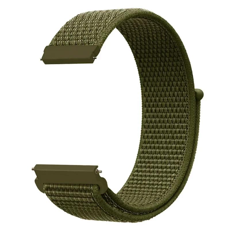 20/22mm Nylon Loop Strap For Amazfit Balance Smartwatch Replacment Bracelet Sport Watchband Correa For Amazfit Balance Watchband