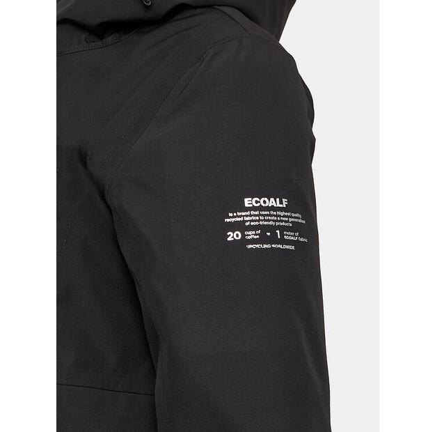 Demi-season Jacket Ecoalf Mandualf GAJKMANDU0160WW22 Black Regular Fit