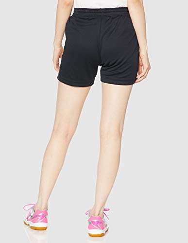 Mizuno Women's Volleyball Shorts V2MB0211, Black/Berry Pink, Size Small (Equivalent to Japanese Size Small)