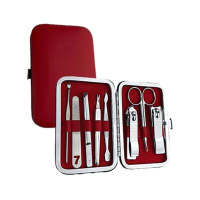 777 Three Seven Silver Nail Clippers 8 Pieces Beauty Set TS-377C Made In Korea
