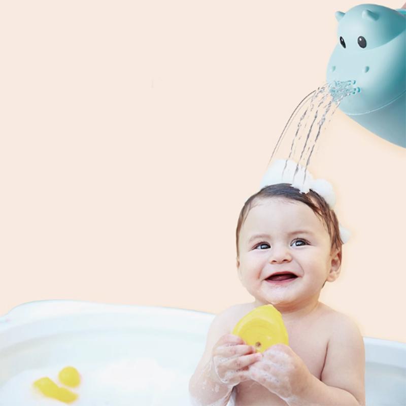 Thickened Baby Shower Showerhead Hair Washing Cup Baby Bath Playing with Water Plastic Spoon Small Toy