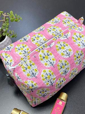 LARGE Multipurpose Quilted Pouch/ Bag