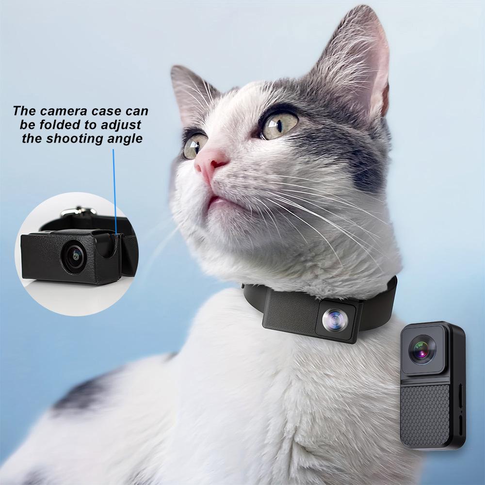 HD Pet Sports Camera with 160° Ultra-Wide Fisheye Lens & Loop Recording