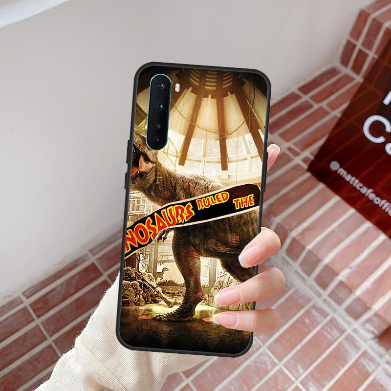 Dinosaur Jurassic Park Case For OnePlus 13R 12R 10R 13T 15 13 12 11 10T 8T Nord CE 4 3 2 Lite N20 N30 Nord 5 Cover