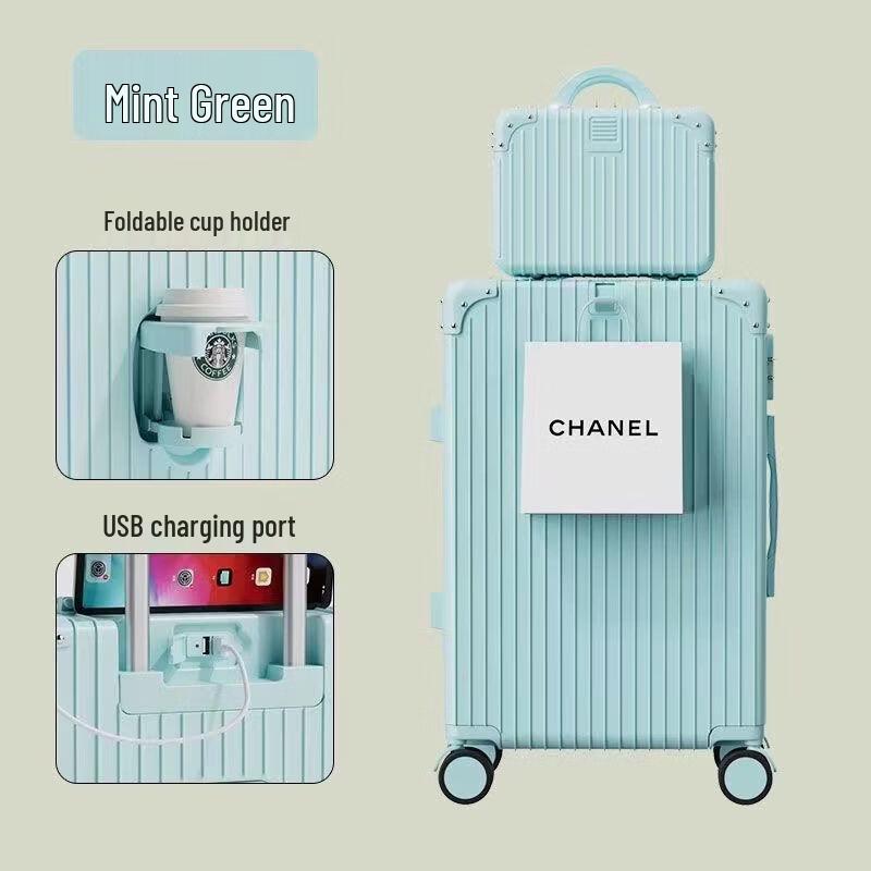 Li Shen Multifunctional Hardshell Travel Luggage