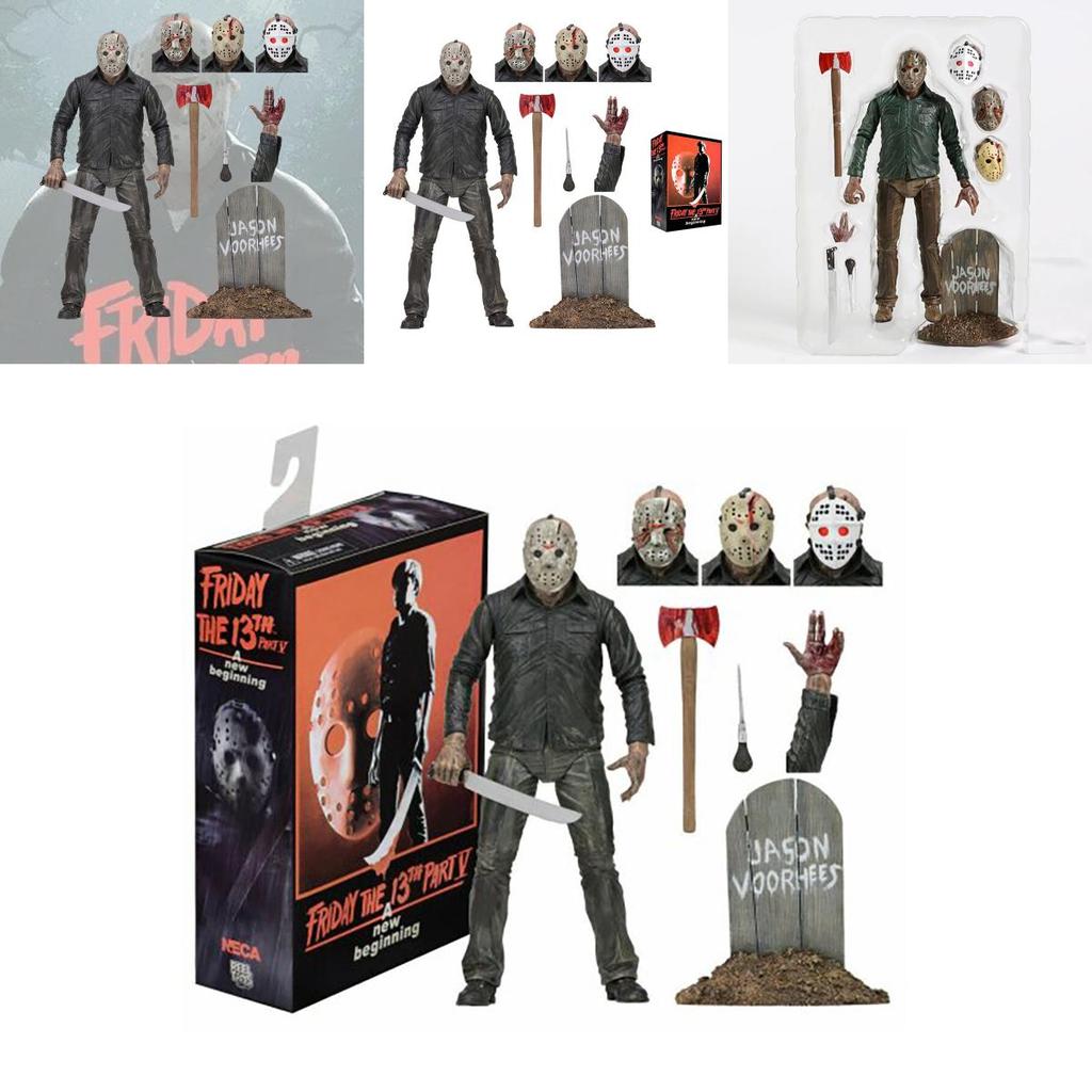 Neca Vineri 13 Ediție Deluxe Figurină de Acțiune Jason Model 7" PVC Horror Colecționabilă