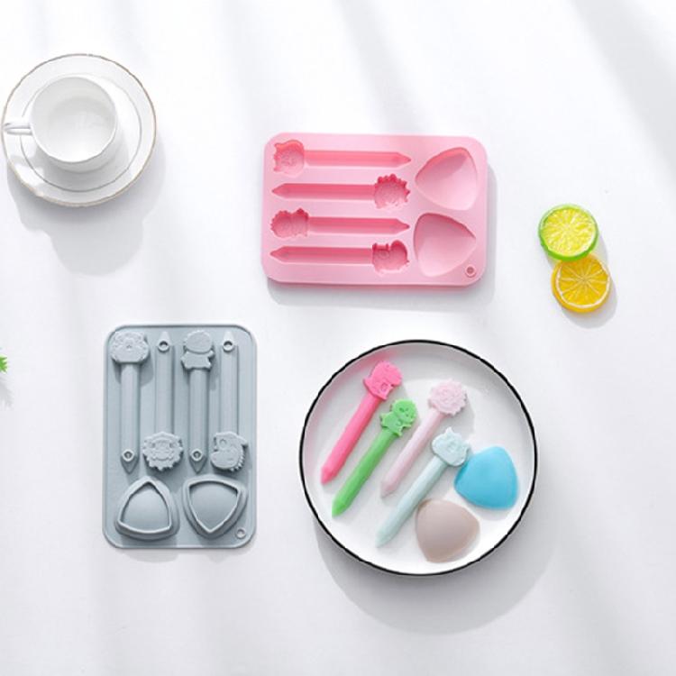 Crayon Mold Chocolate Mold Homemade Paint Brush Silicone Mold Epoxy Resin Molds
