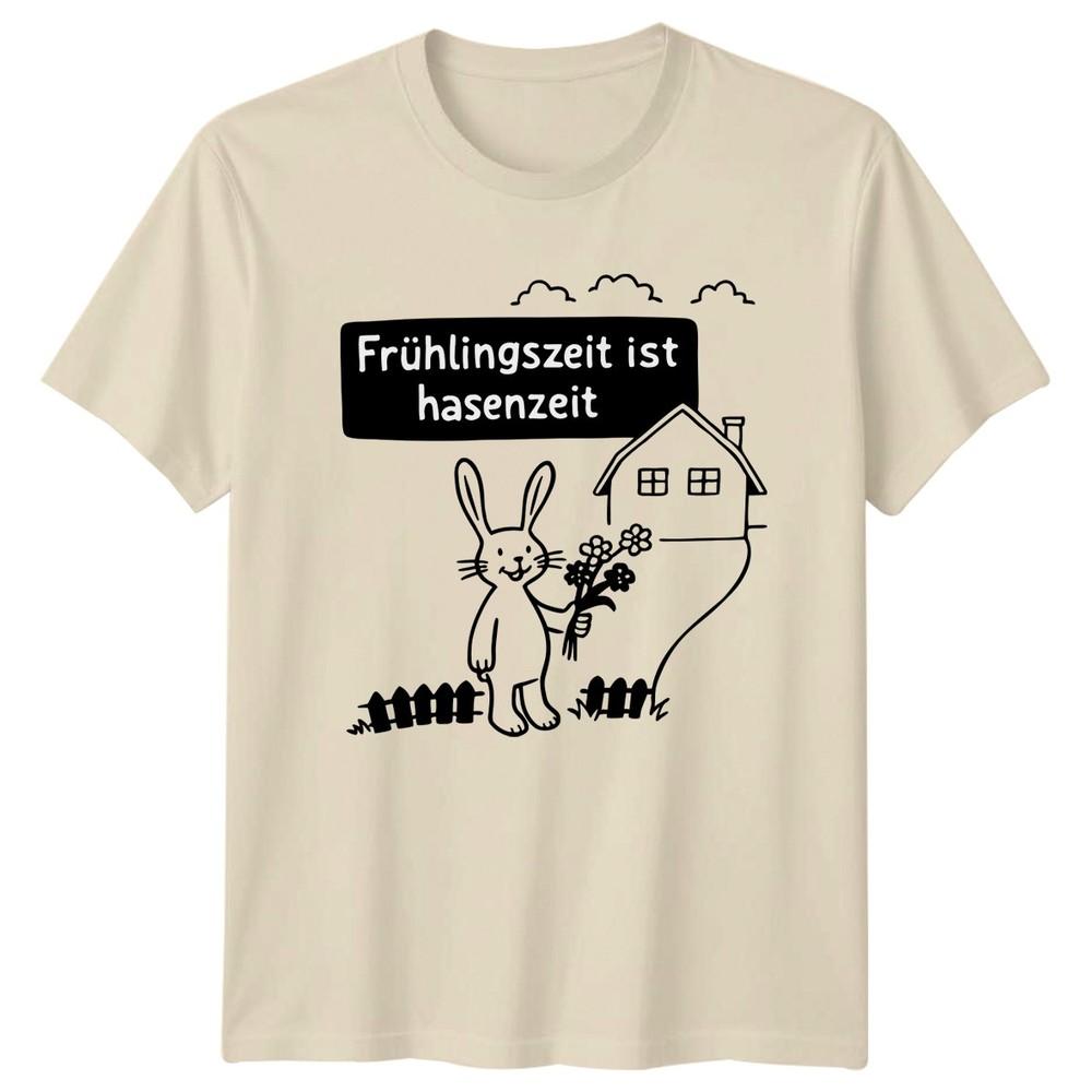 Fruhlingszeit Ist Hasenzeit TShirt Easter Ostern Easter Gift For Him And Her