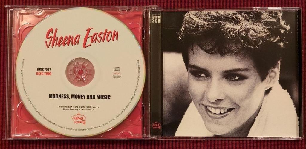 [USED] Sheena Easton 2CD "Tears of a Broken Heart/Machinery" Import Edition
