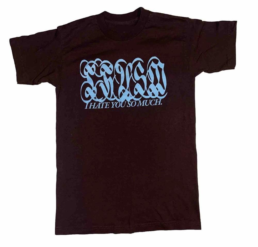 Ройел Отис Я Так Тебя Ненавижу Футболка с Коротким Рукавом Черная Унисекс MZ170 Унисекс Футболка M