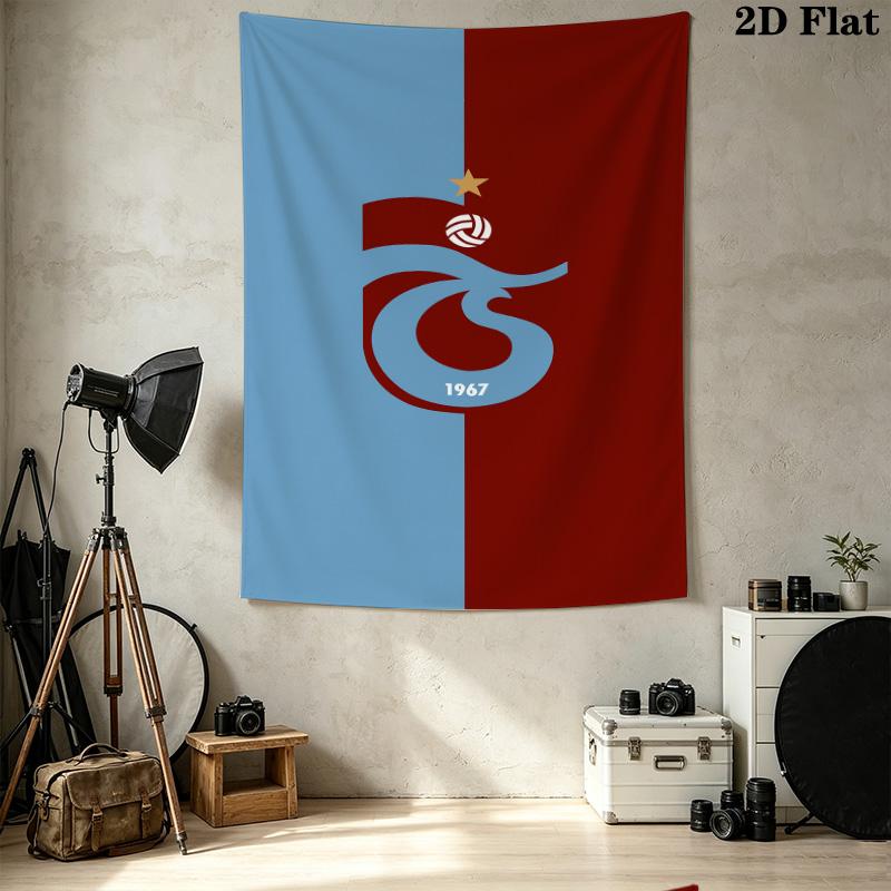 Trabzonspor Wall Tapestry Aesthetic Wall Hanging Printed Fabric Blanket Decorative Tapestries For Bedroom Living Room Home Decor