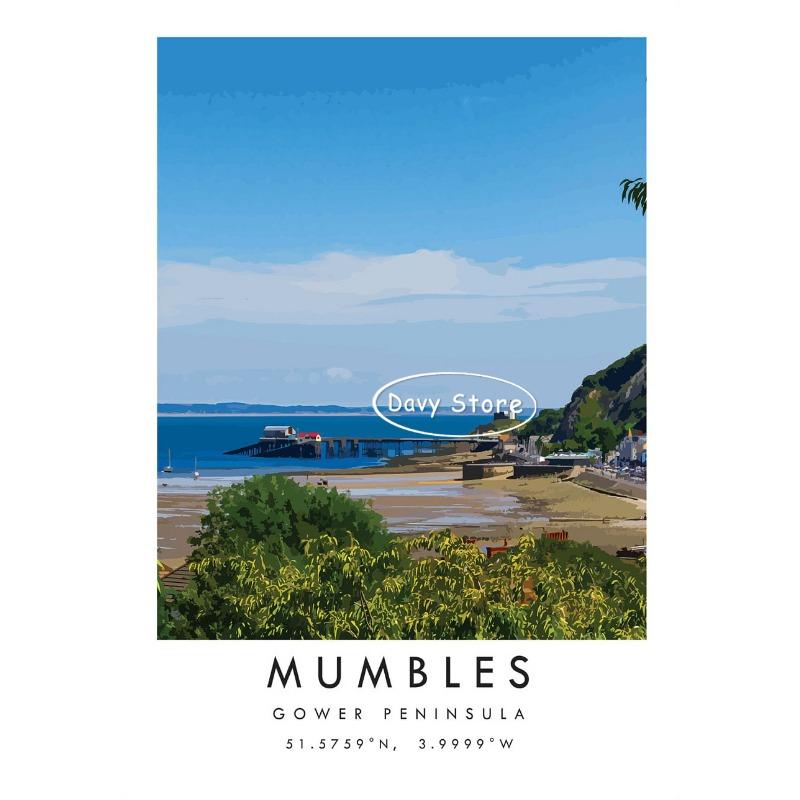 Greece Italy Brazil Spain New York Travel Landscape Poster Print Canvas Painting Wall Art Picture for Living Room Home Decor