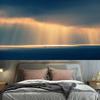Sunset Peak Natural Landscape Tapestry Wall Hanging Bedroom Dormitory Room  Decoration Background Cloth Home