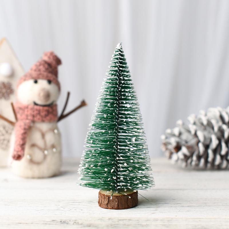 Desktop Cedar Mini Christmas Tree - Festive Display and Gift Decor