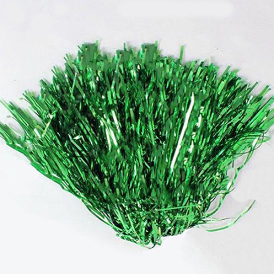 Fankeao 1Pc Metallic Cheerleader Cheer Cheerleading Dance Party Team Match Sports Pom Poms