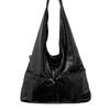 New Shoulder Bag, Soft Leather Minimalist Wind Tote Bag for College Students In Class, Large-capacity Commuter Bag for Women