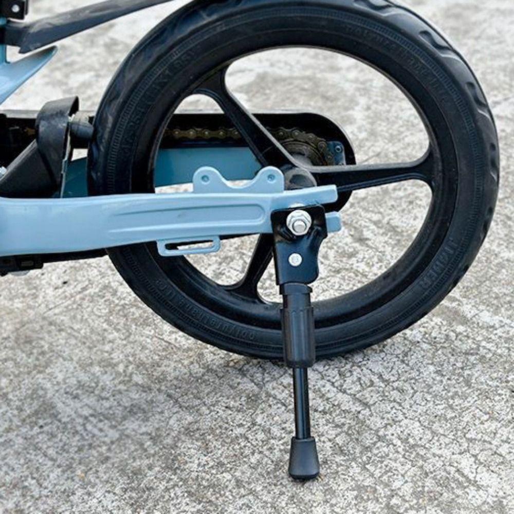Parking Support Bike Kickstand 12/14/16/18/20/22 Inch Easy Installation Bicycle Kickstand Metal Non-Slip Bicycle Parking Stand