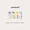 LocknLock Kids One Touch Stainless Water Bottle Leak Proof Thermos Tumbler 350ml 4 Designs