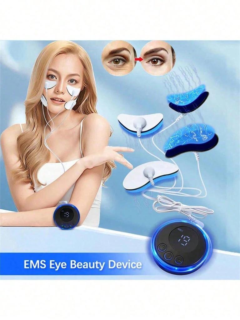 2026 New Eye Massage EMS Face Lifting Massage Microcurrent Face For Face Anti Wrinkle Skin Tighten Beauty Massage Rechargeable