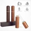 Stainless Steel 6-pin Espresso Distribution Tool Coffee Distributor Espresso Stirrer with Walnut Handle Replaceable Needles