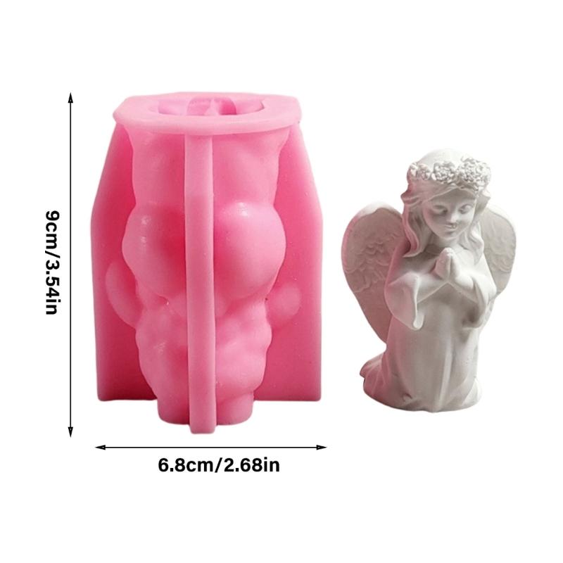 Reizende Figur Engelhaft Stabile Silikonform zur Verbesserung der Handflexibilität und Vorstellungskraft Tragbar für Kinder und Erwachsene