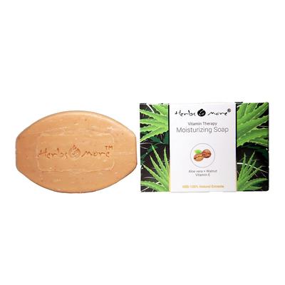 Moisturizing Soap with Aloe Vera, Walnut and Vitamin E (375 G), Moisturizing Soap Aloe Vera Walnut Vitamin E,