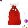 Saco de Armazenamento Saco com Cordão para Crianças 2 Peças Vermelho Doce de Natal Presente