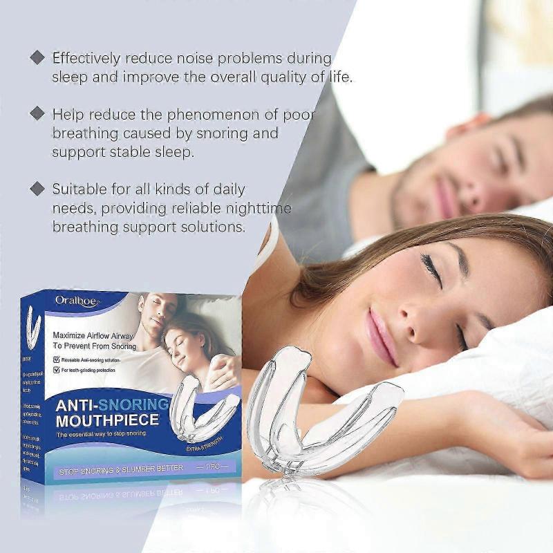 Comfortable Anti-Snoring Braces  Improve Sleep & Breathing for Restful Nights