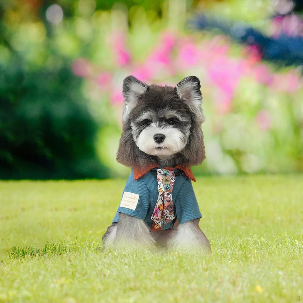 Dog Shirt Autumn Winter Outfit for Small Medium Large Dogs Comfort Dress up Easy to Wear Pet Costume