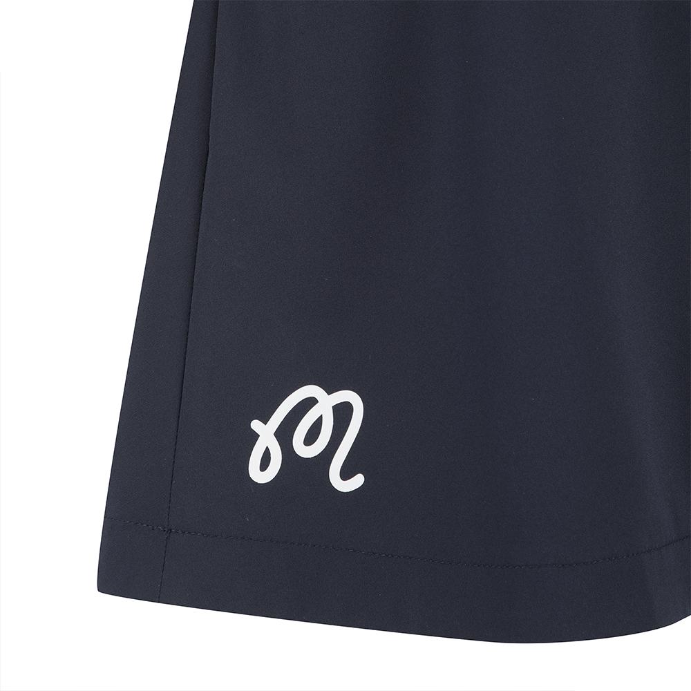 MALBON GOLF Big Logo Point Flare Skirt Navy (Woman)