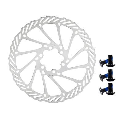 160mm Scheibenbremse Rostfrei Geräuschlos Hohl Leicht Edelstahl Fahrrad Bremsscheibe für Rennräder