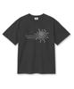Leijimeli Moveslowly 20-Count Cotton Oversized Short Sleeve T-Shirt Dark Gray
