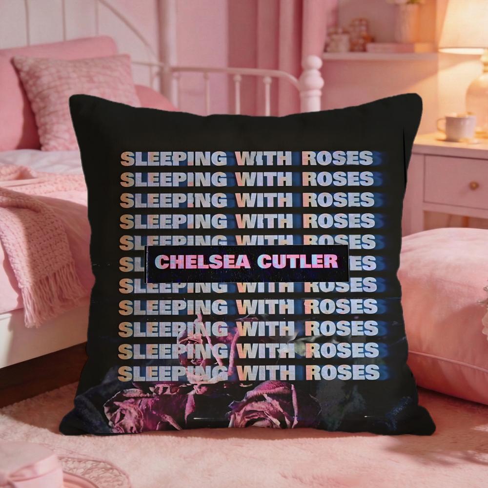 cChelsea Cutler Cushion Cover Premium Comfort Reversible Pillow Cove Two In One Design for Any Room  Car Interior