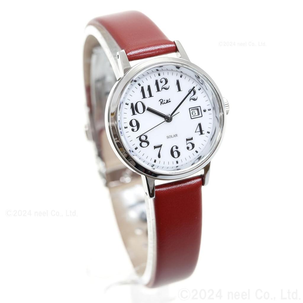 Riki Standard Da Donna Solare AKQD401 Da Donna Argento x Oro Rosa [Orologio Seiko]