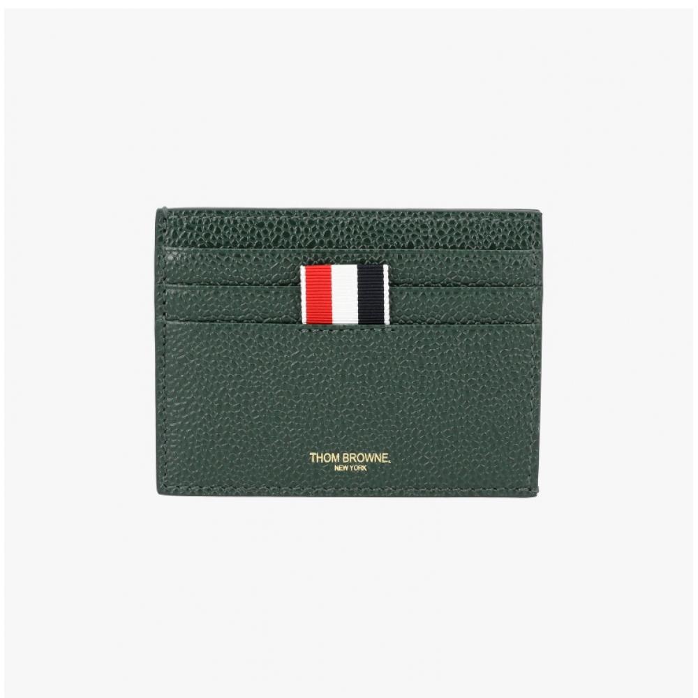 Tom Brown Maw031l 00198 310 Pebble Grain Three Line Tab Card Holder