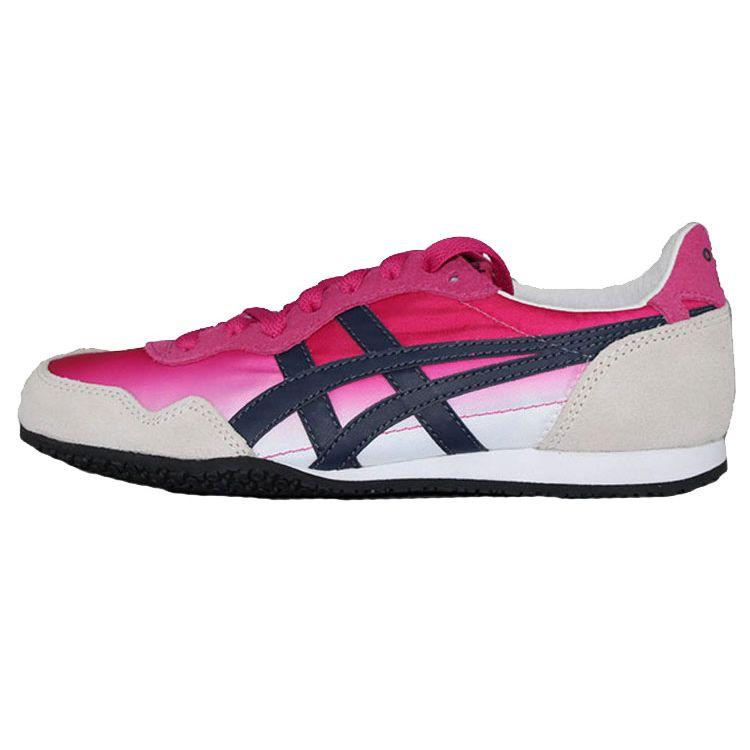 Onitsuka Tiger Serrano Fabric Synthetic Leather Trendy Comfortable Shock Absorbing Non-Slip Wear-Resistant Low-Top Casual Shoes D780L-1950