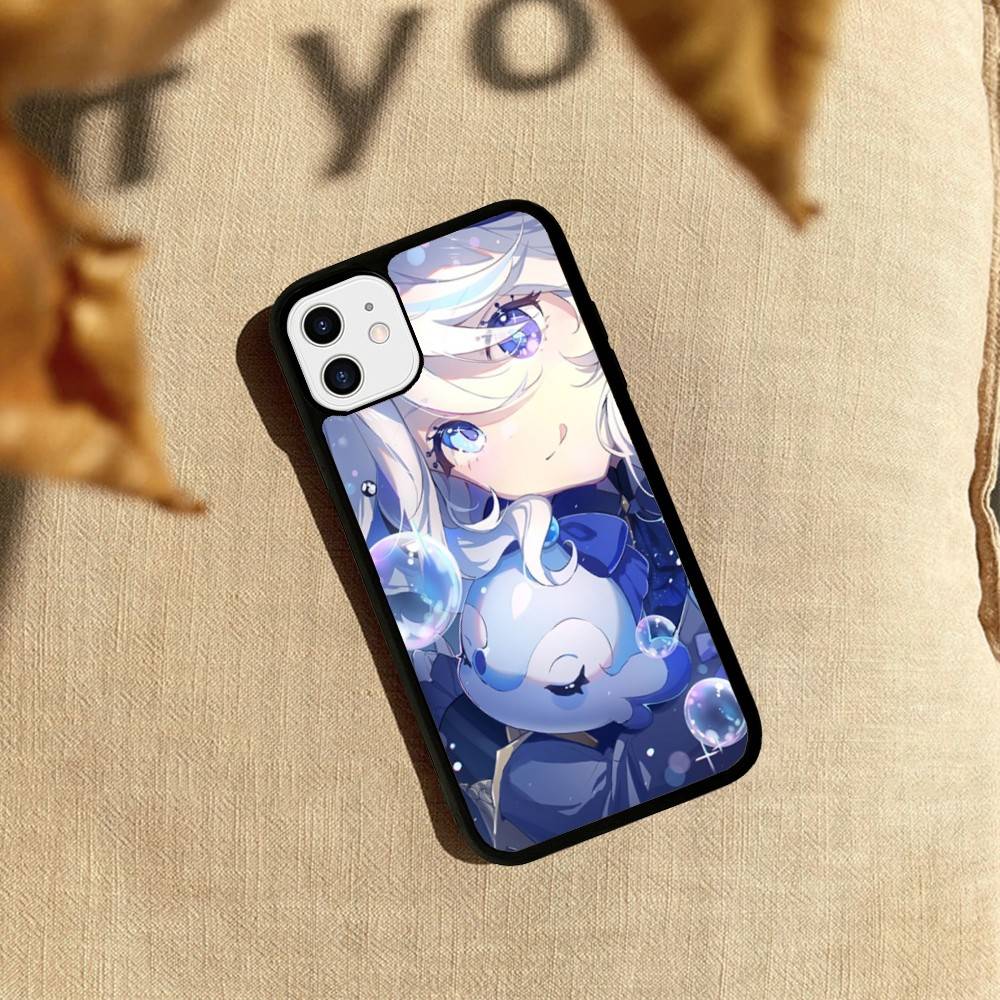 Genshin Impact Furina PC+TPU Phone Case For iPhone 17 16 15 14 PRO MAX 11 12 13 PLUS MINI Cover