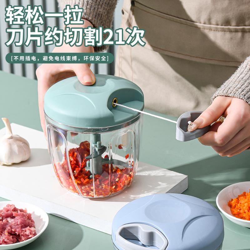 Kitchen Accessories All In One Electric Vegetable Onion Chopper with Durable Plastic Blade Eco Friendly for Salad Preparation