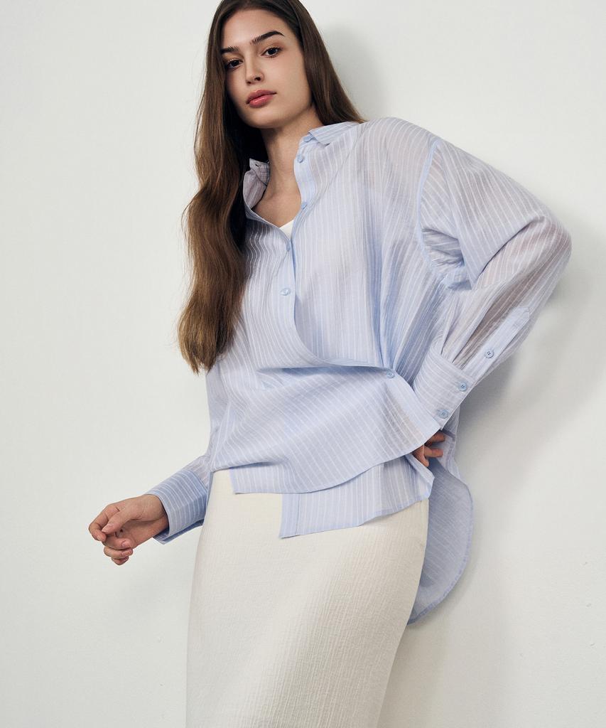 Laneonkyulleoseu Natural Slit Midi Skirt_Ivory