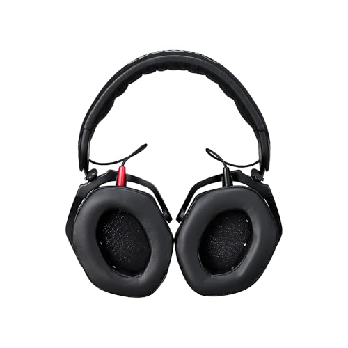 V-MODA M-100 PRO DJ Monitor Headphones, High-Resolution Audio Compatible, Wired Connection Only, Black