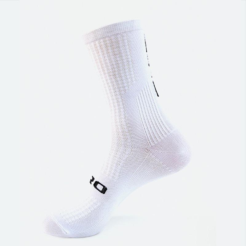 

High-Elasticity Breathable Nylon Mid-Calf Socks for Cycling & Mountaineering - Wear-Resistant, Quick-Drying, Anti-Odor, Multi-Color, All-Season. One Size