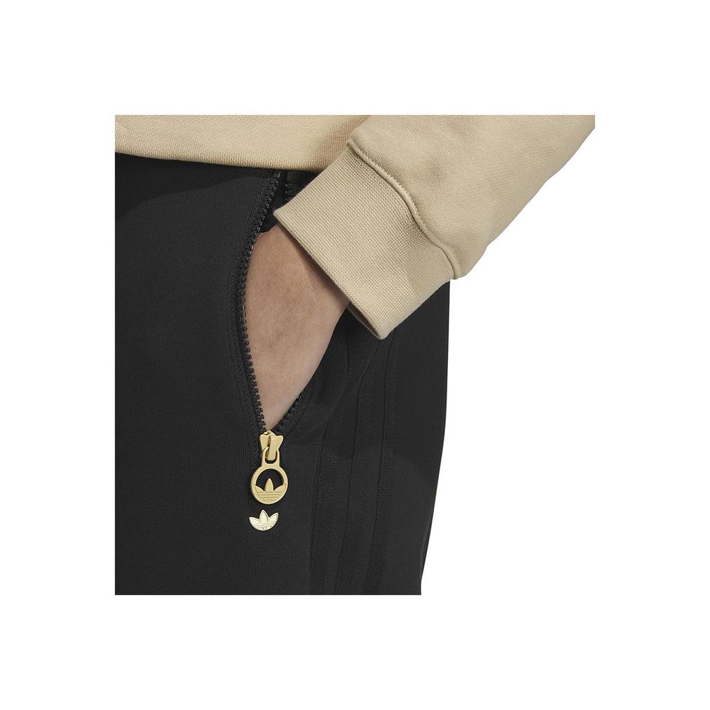 Adidas Originals Trefoil Solid Color Loose Cuff Sweatpants Women Bottoms Black IK8669