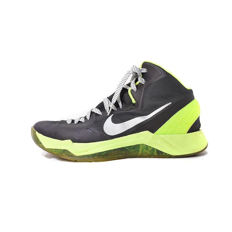 

Nike Кроссовки Zoom Hyperdisruptor Night Stadium Volt мужские черные Pure-Platinum 548180-003 47.5
