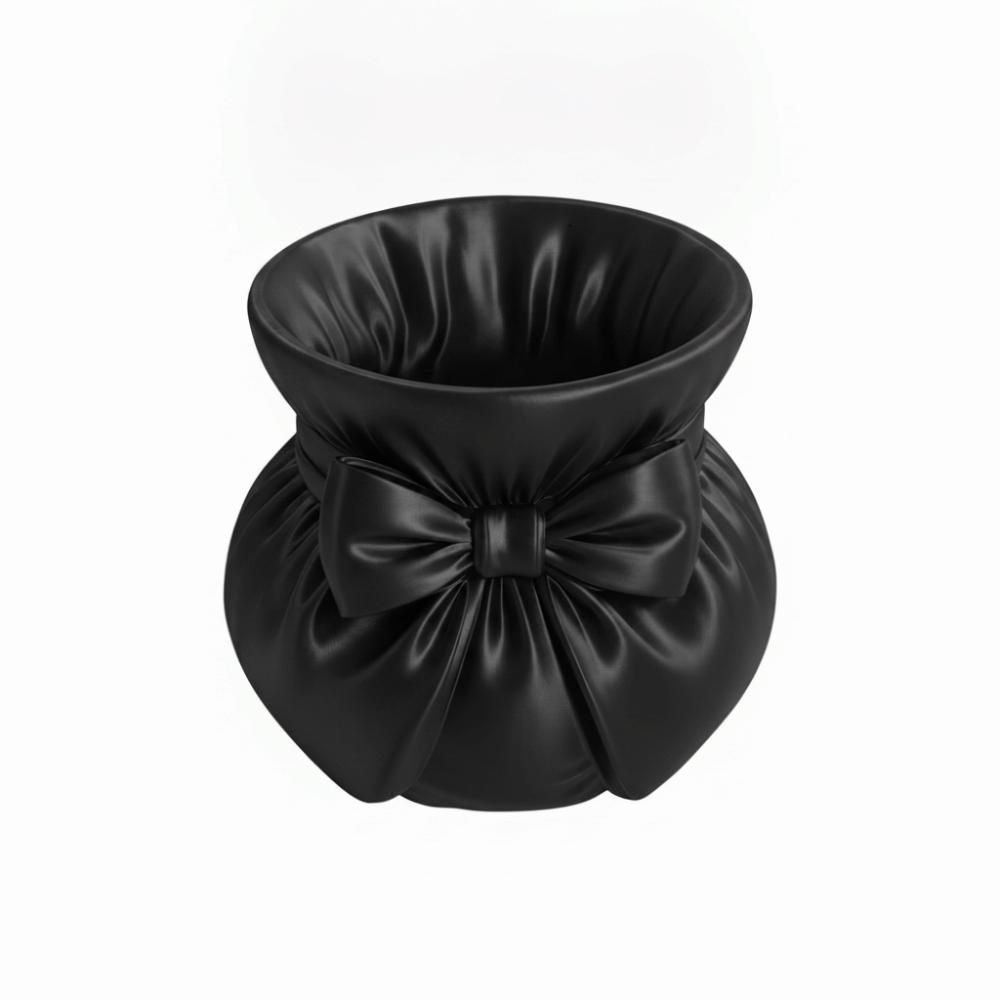 Cute 3D Printed Storage Box Creative Multi-function Bow Pen Holder Sweet Flower Vase Desktop Organizer Vanity Organizer