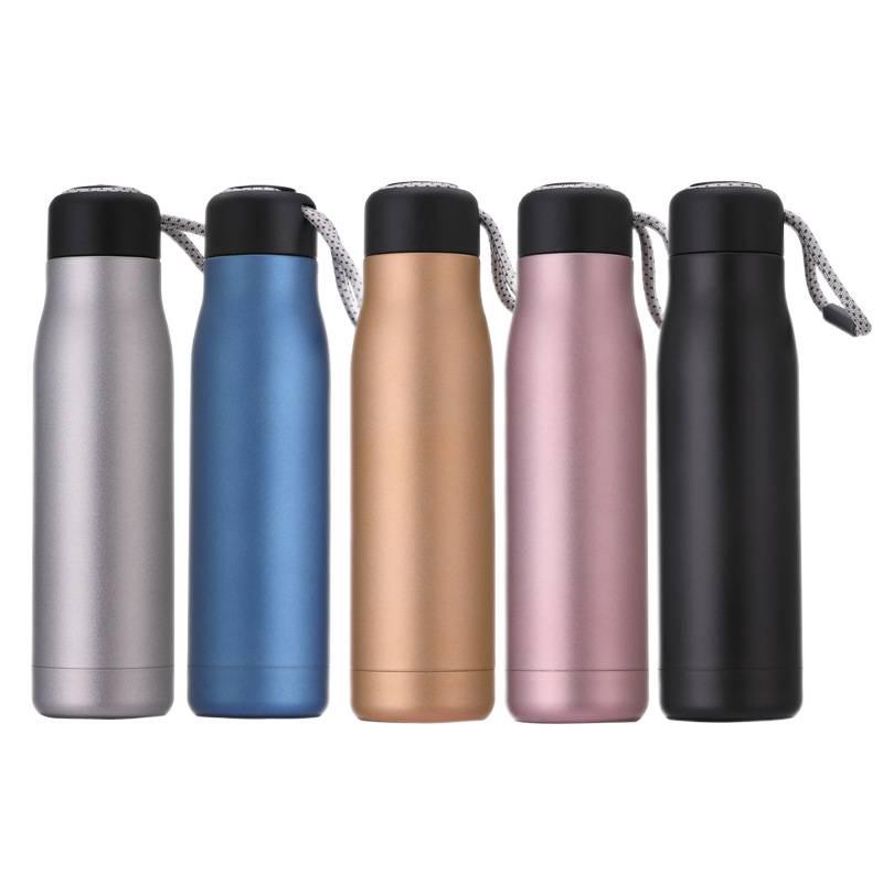 Large Capacity Stainless Steel Insulated Water Bottle - Unisex Portable Sports Thermos