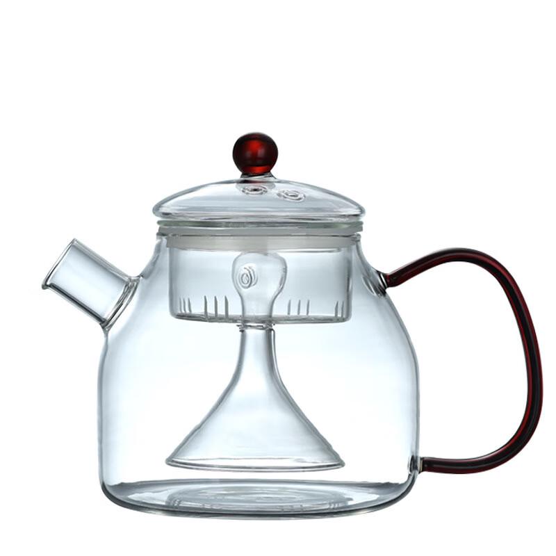 Cha Xun Thickened Glass Steaming Teapot